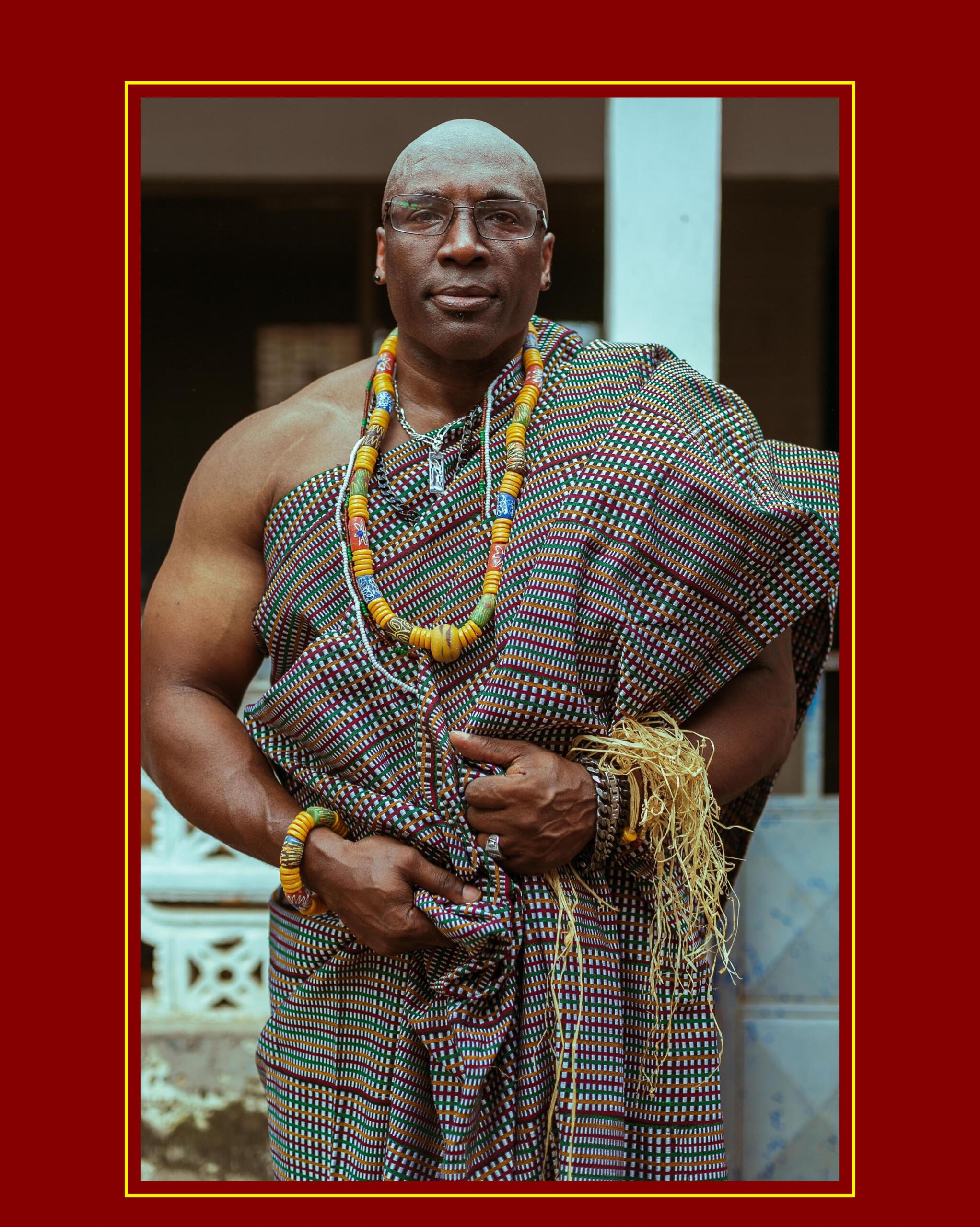 Togbui Kpogo Afenya I, Sohefia - Ewe Chief, Eastern Region - Frankadua, Ghana